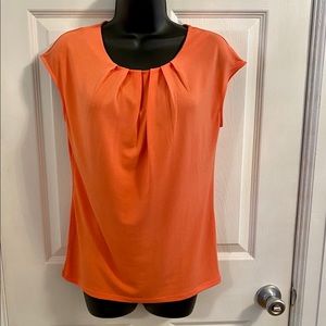 Orange medium Ann Taylor top.
